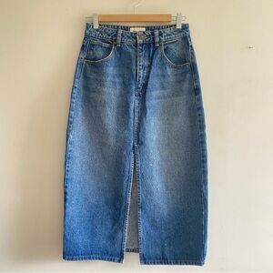 Rolla’s Denim Maxi Skirt